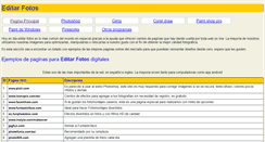 Desktop Screenshot of editarfotos.net